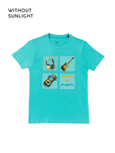 Kids Solar Activated Printed T-shirt